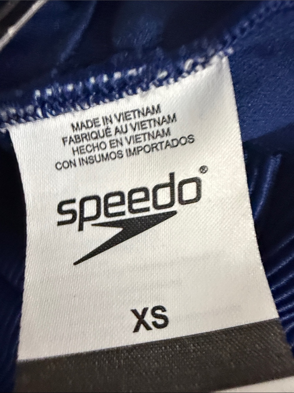 Speedo Blue Ribbed Two-Piece Swim Set - Picture 15 of 16